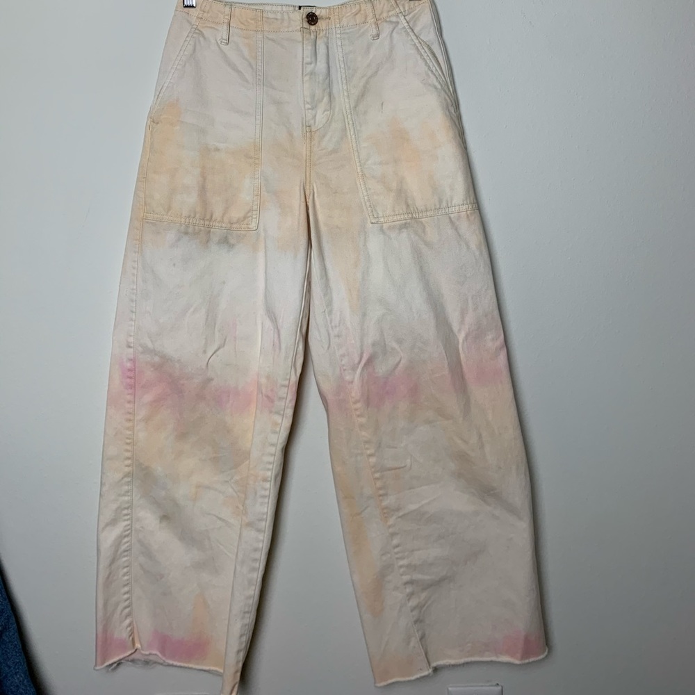 Wide Leg Cropped Pants